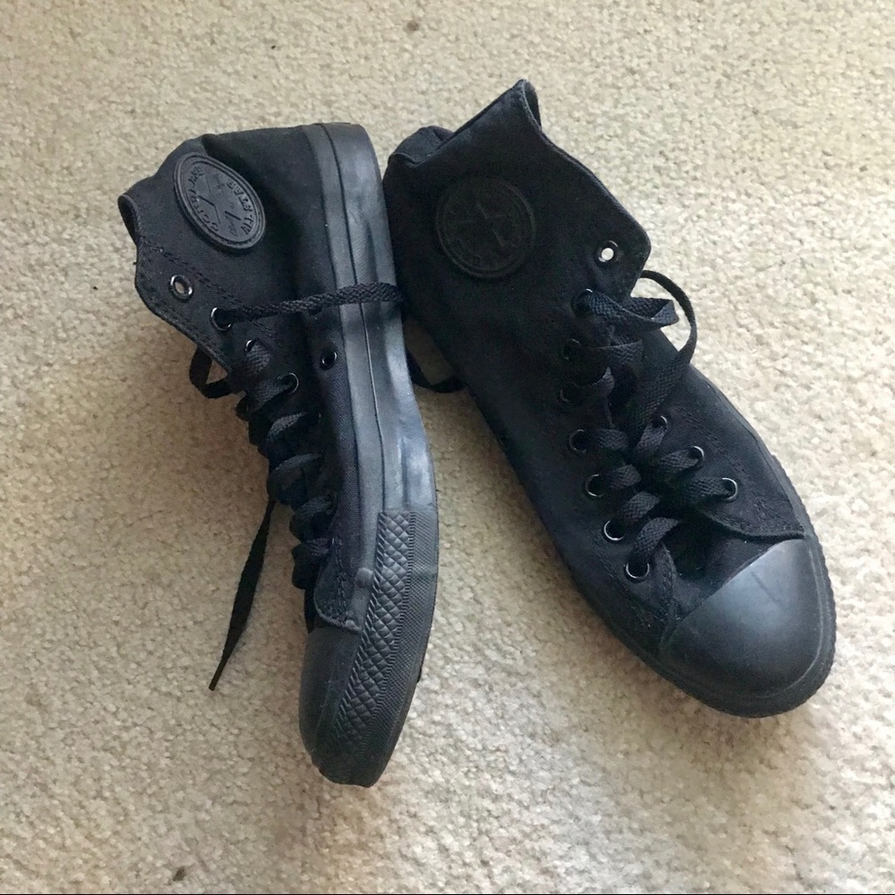 Men’s Black High Top Converse